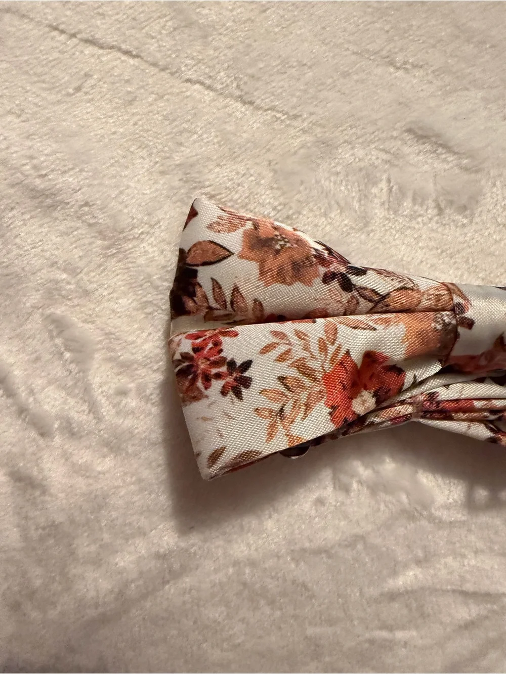 Floral Satin Bow Tie NEW